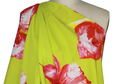 Carolina bold floral print cotton
