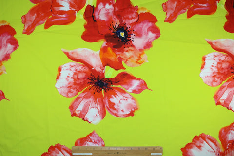 Carolina bold floral print cotton