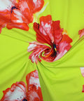 Carolina bold floral print cotton