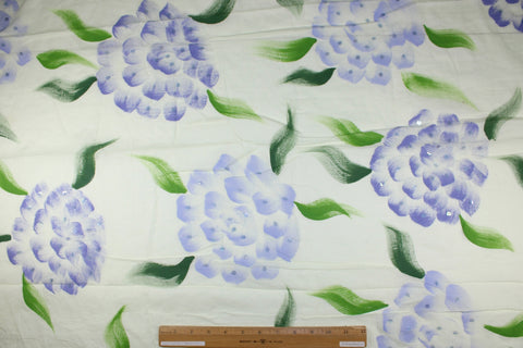 Hand painted cotton lawn