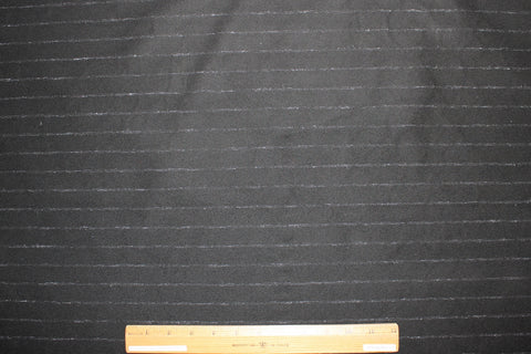Avenue M0ntaigne Shadow Pinstripe Bottom Weight - Black/White