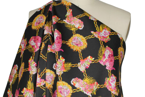 Leggiadro animal/mineral/floral print cotton