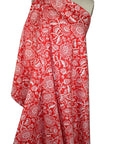 Leggiadro floral stretch cotton