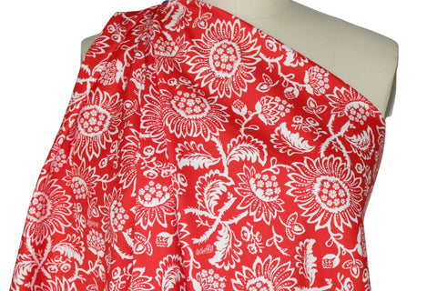 Leggiadro floral stretch cotton