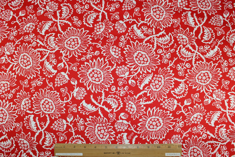 Leggiadro floral stretch cotton