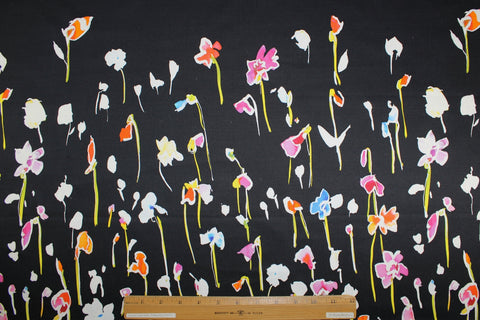 Leggiadro floral panel print cotton
