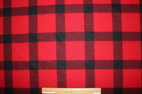 Italian plaid wool coating