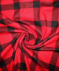 Italian plaid wool coating