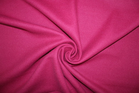 Boiled wool in deep berry 