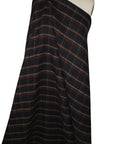 Cashmere blend plaid coating