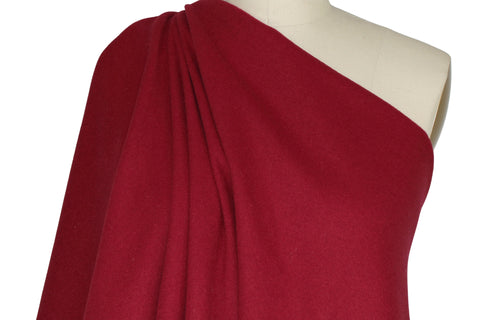 Italian coat weight wool flannel