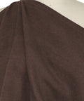 Italian wool coating in brow