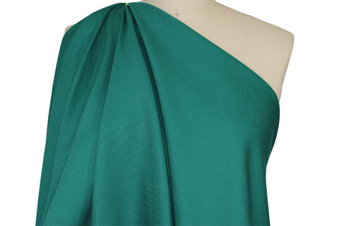 Bottom Weight Cotton Twill - Emerald Green