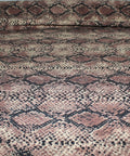 Engineered Garments snake print cotton twill fabric