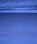 Bright blue cotton twill fabric