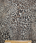 Leopard print cotton twill bottom weight