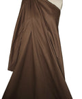 Brown cotton twill