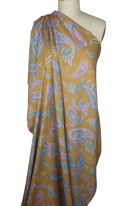 Paisley print Japanese cotton