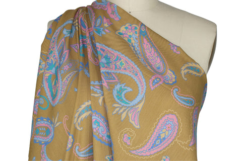 Paisley print Japanese cotton