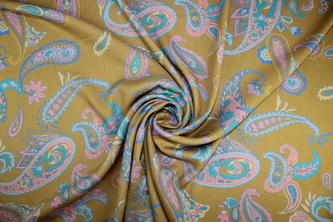 Paisley print Japanese cotton