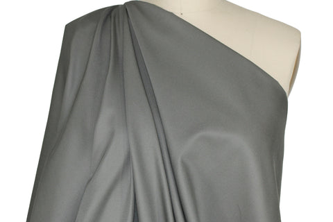 Ratti mills gray cotton twill