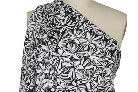 Super soft Italian floral cotton