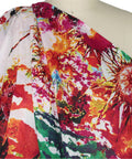 Digital print floral cotton