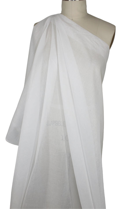 Super Fine Cotton Voile - White