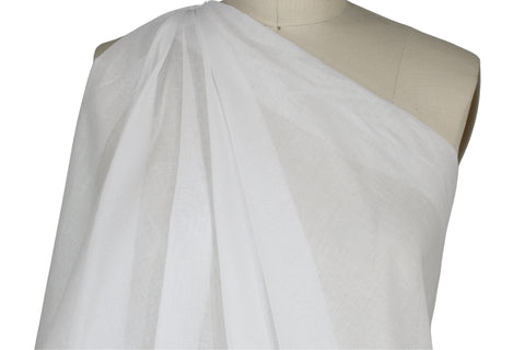 Super Fine Cotton Voile - White
