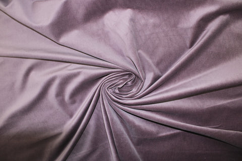 Purple cotton velveteen