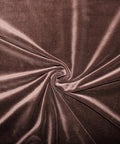 Brown cotton velveteen