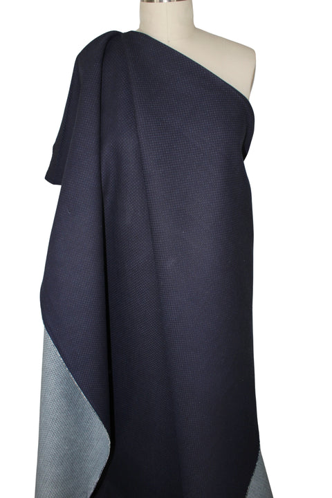 Denim double cloth fabric