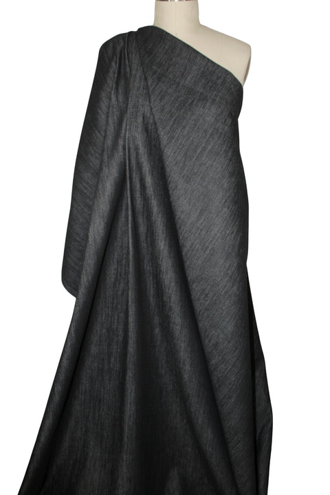 12 oz denim black wash