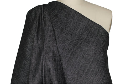 12 oz denim black wash