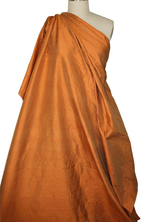 Iridescent silk dupioni