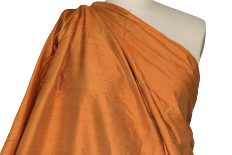 Iridescent silk dupioni