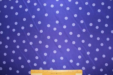Tone-on-Tone Dots Silk Shantung - Purples