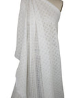 Swiss eyelet cotton