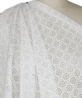 Swiss eyelet cotton
