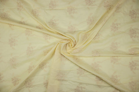 Embroidered cotton lawn