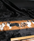 Aussie Shepherd faux fur fabric