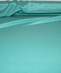 4 ply stretch silk crepe teal turquoise