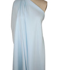 Baby blue four ply silk crepe