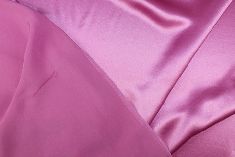 4-Ply silk crepe back satin