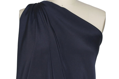 4-Ply Silk Crepe - Navy