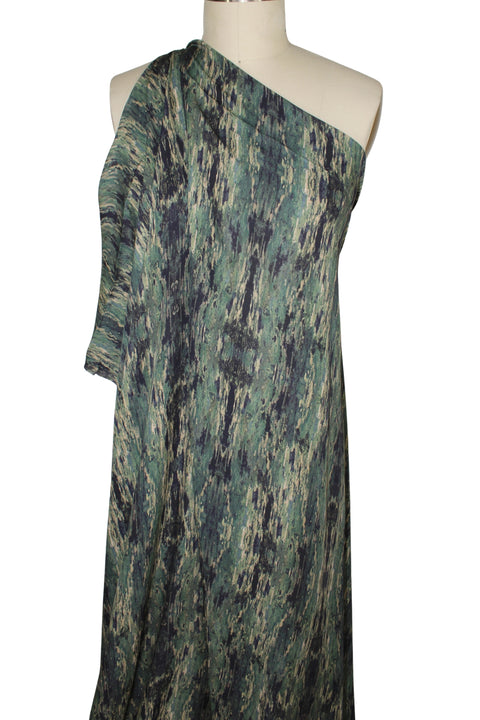 Abstract digital print silk georgette