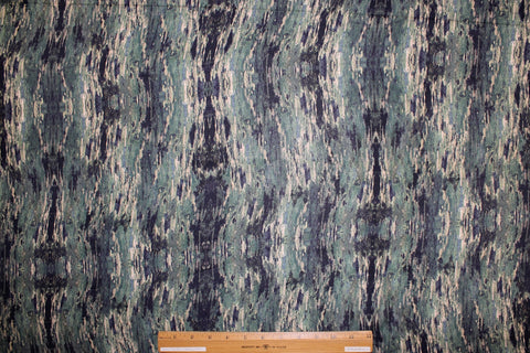 Abstract digital print silk georgette