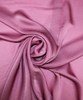 Satin faced silk georgette
