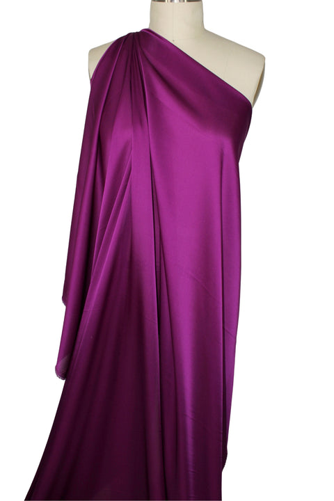 satin finish silk georgette