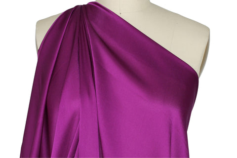 satin finish silk georgette